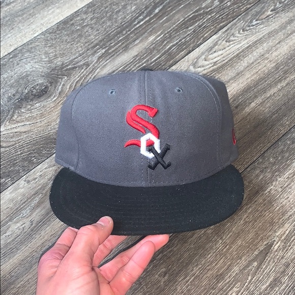 Fitted new era men’s hat size 7 Chicago white Sox - Picture 4 of 5